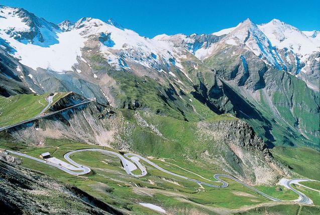 Austria's Grossglockner High Alpine Road re-opens today, the first of many mountain passes over the next few days. More later.