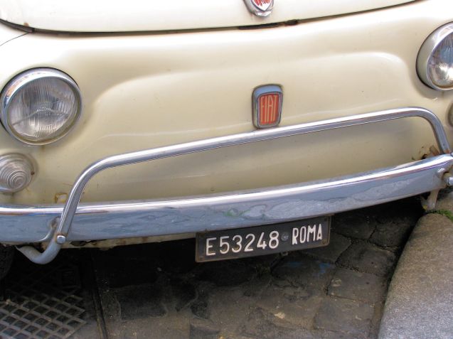 Holding picture: Fiat 500L in Rome, April 2010. Photo @DriveEurope.