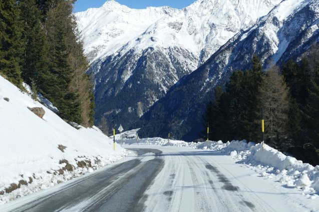 Testing our All-season tyres on the first part of Otztal Glacier Road. See more.